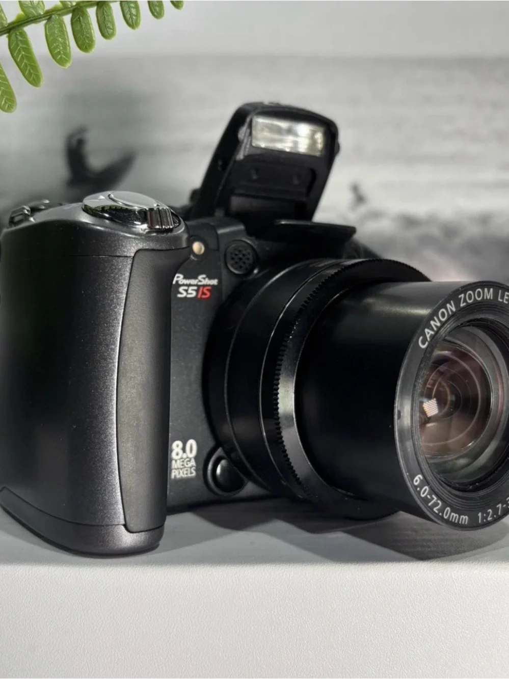 Canon PowerShot S5 IS Digital Camera - Black